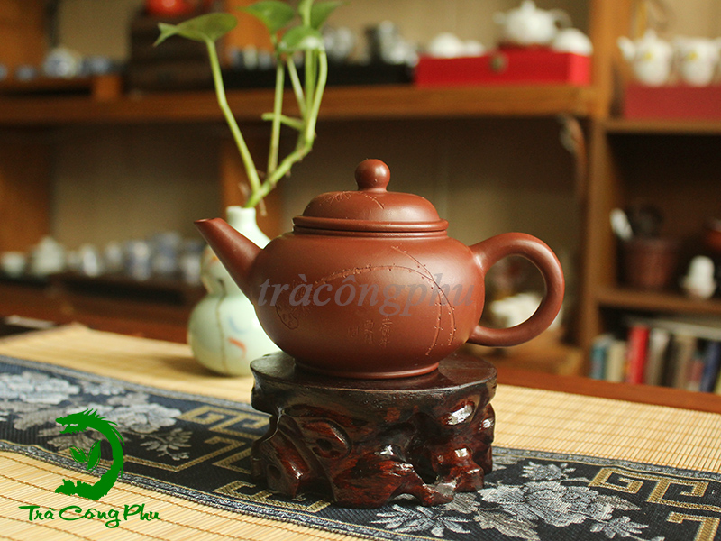 Ấm Tử Sa Thủy Bình Liên Hoa - ATS1241